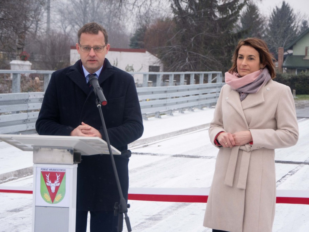 Otwarto wyremontowany most w Werbkowicach (ZDJĘCIA, WIDEO)