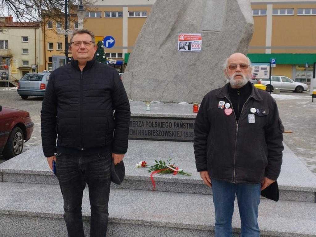 Hrubieszów, Werbkowice: Upamiętniono 40 rocznicę wprowadzenia stanu wojennego (ZDJĘCIA, WIDEO)