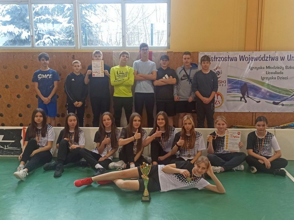 Dwójka, Trójka i Kościuszko mistrzami województwa w unihokeju! (ZDJĘCIA)