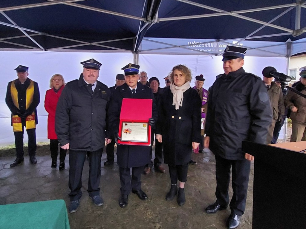 Strażacy z Teptiukowa mają nowy samochód ratowniczo-gaśniczy (ZDJĘCIA)