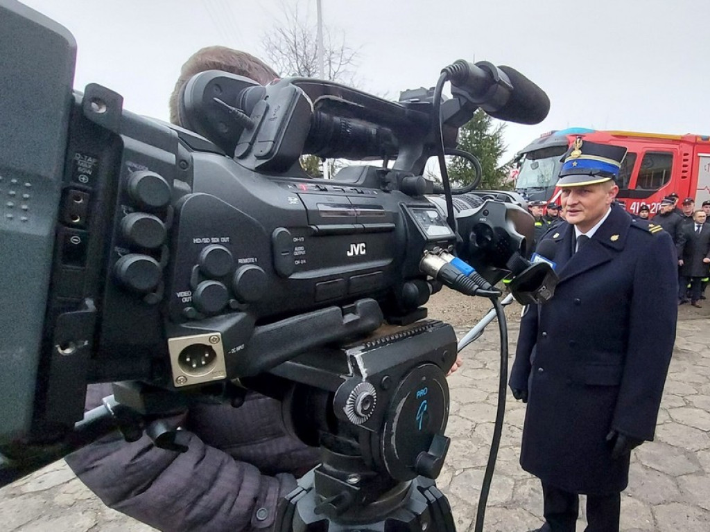 Strażacy z Teptiukowa mają nowy samochód ratowniczo-gaśniczy (ZDJĘCIA)