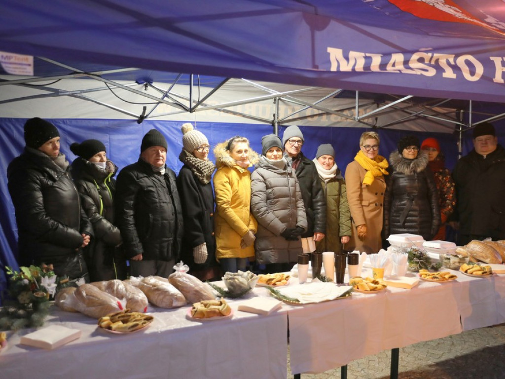 Spotkanie opłatkowe na hrubieszowskim Rynku (ZDJĘCIA)