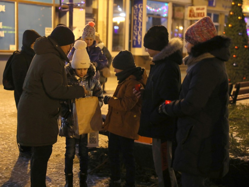 Spotkanie opłatkowe na hrubieszowskim Rynku (ZDJĘCIA)