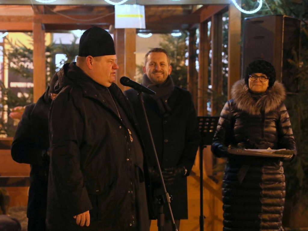 Spotkanie opłatkowe na hrubieszowskim Rynku (ZDJĘCIA)