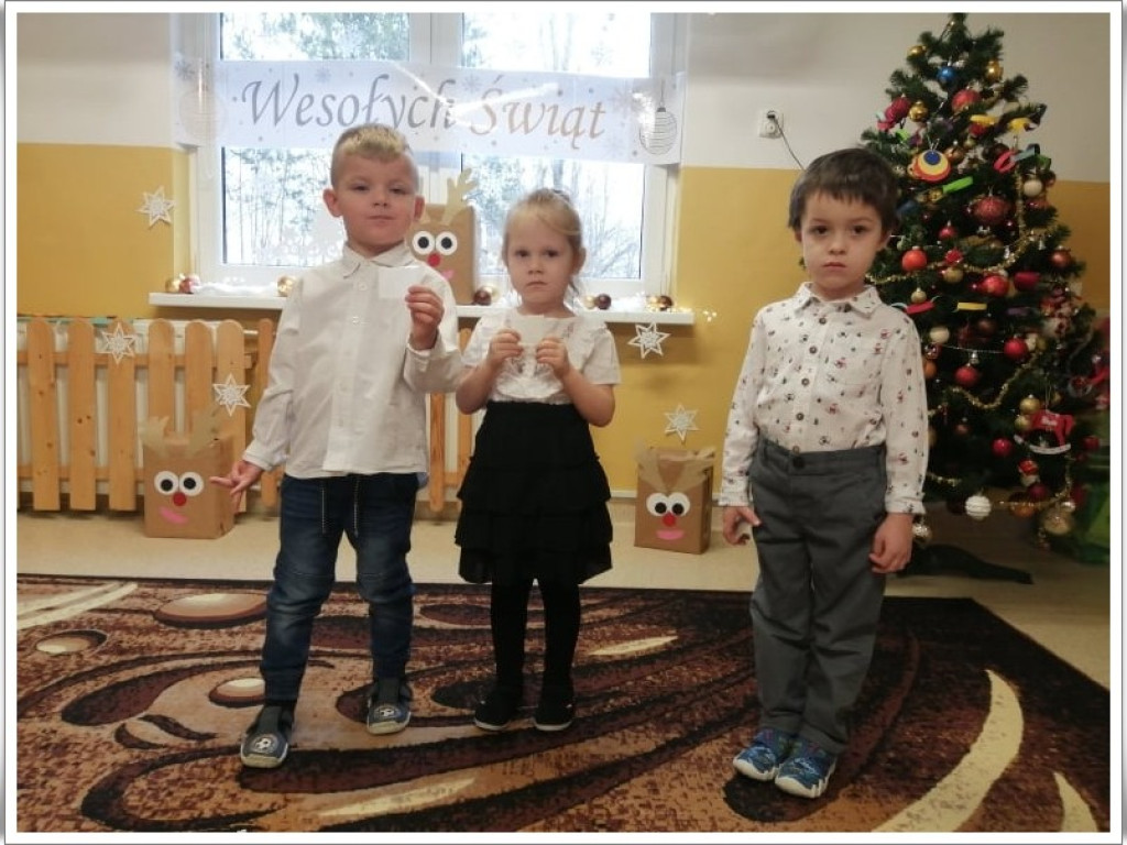 Spotkanie opłatkowe w Przedszkolu nr 1 przy ul. Gródeckiej (ZDJĘCIA)