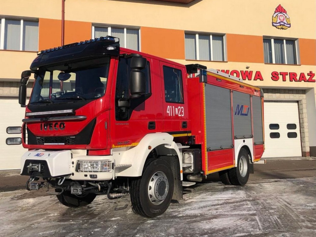 Nowy wóz bojowy hrubieszowskich strażaków (ZDJĘCIA)