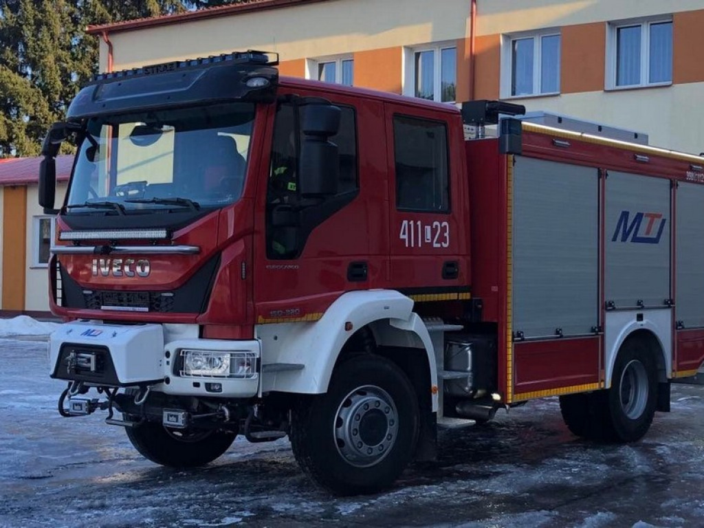 Nowy wóz bojowy hrubieszowskich strażaków (ZDJĘCIA)