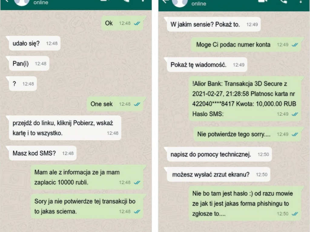Uwaga na oszustów internetowych! Top 5 najczęstszych technik phishingowych