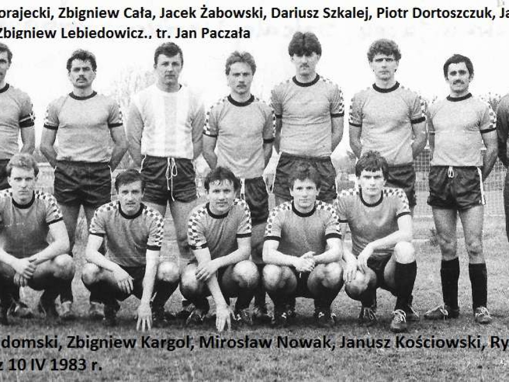 100 lat hrubieszowskiego sportu. Piłka nożna: LKS Unia Hrubieszów w 1983 roku (ZDJĘCIA)