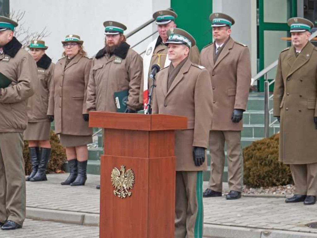 Ślubowanie nowo przyjętych funkcjonariuszy NOSG (ZDJĘCIA)