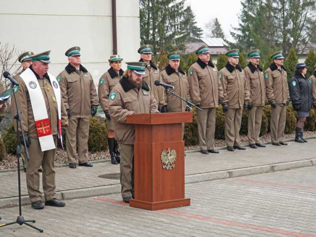 Ślubowanie nowo przyjętych funkcjonariuszy NOSG (ZDJĘCIA)