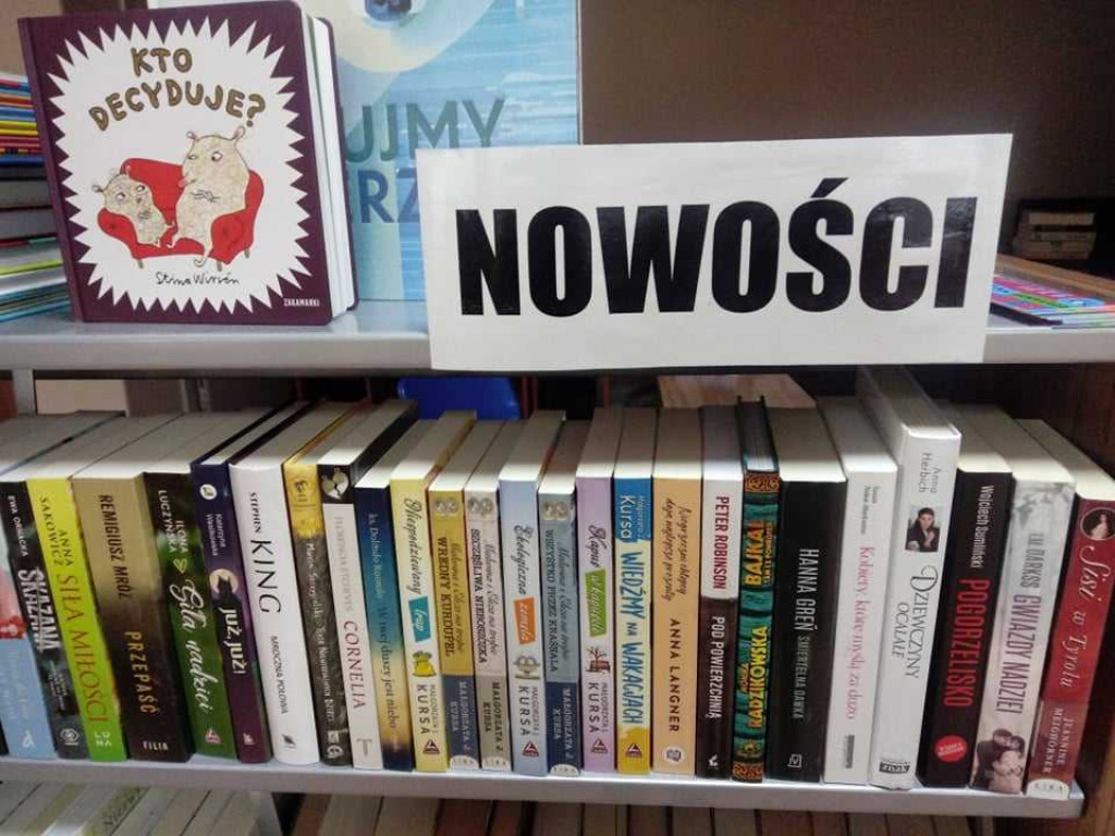 Werbkowice: Nowe książki w bibliotece (ZDJĘCIA)