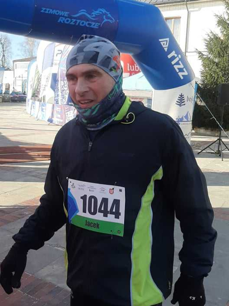 Hrubieszowianie biegali po Roztoczu. Jacek Wołos na podium! (ZDJĘCIA)