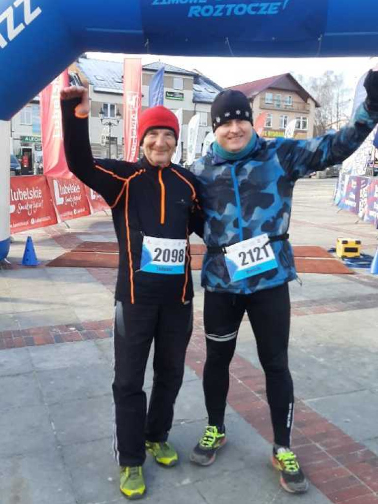 Hrubieszowianie biegali po Roztoczu. Jacek Wołos na podium! (ZDJĘCIA)