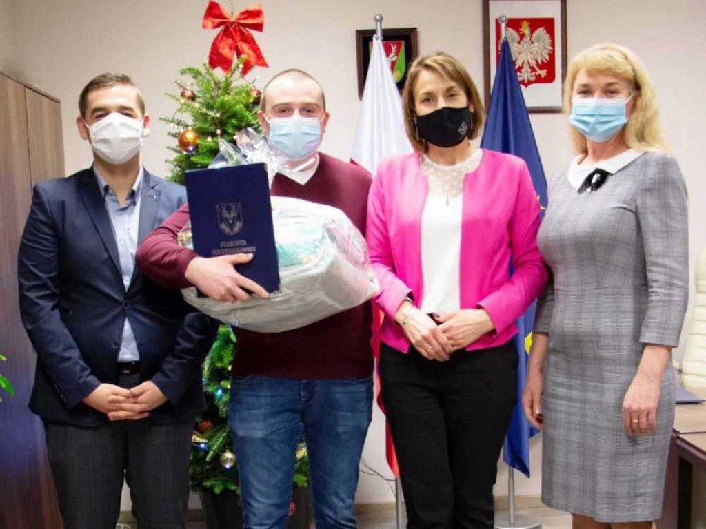 Hrubieszów: Michał - to pierwsze dziecko urodzone w 2022 roku (ZDJĘCIA)
