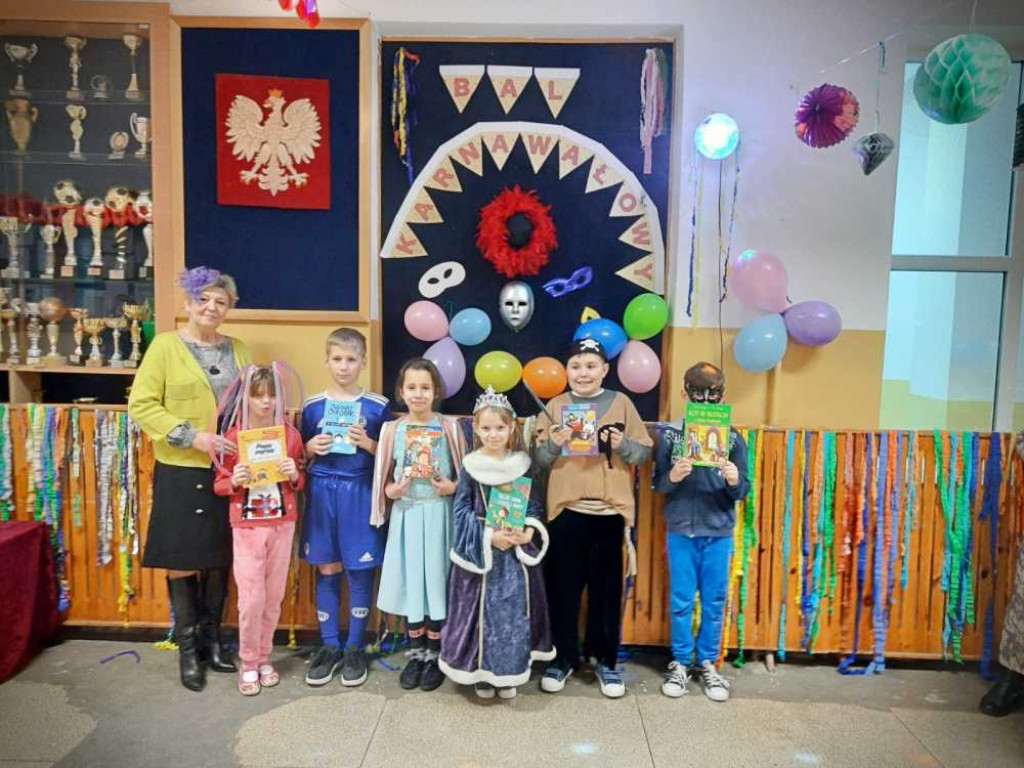 Kozodawy: Bal karnawałowy z książką (ZDJĘCIA)