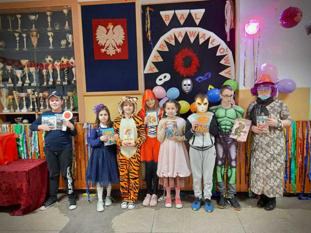 Kozodawy: Bal karnawałowy z książką (ZDJĘCIA)