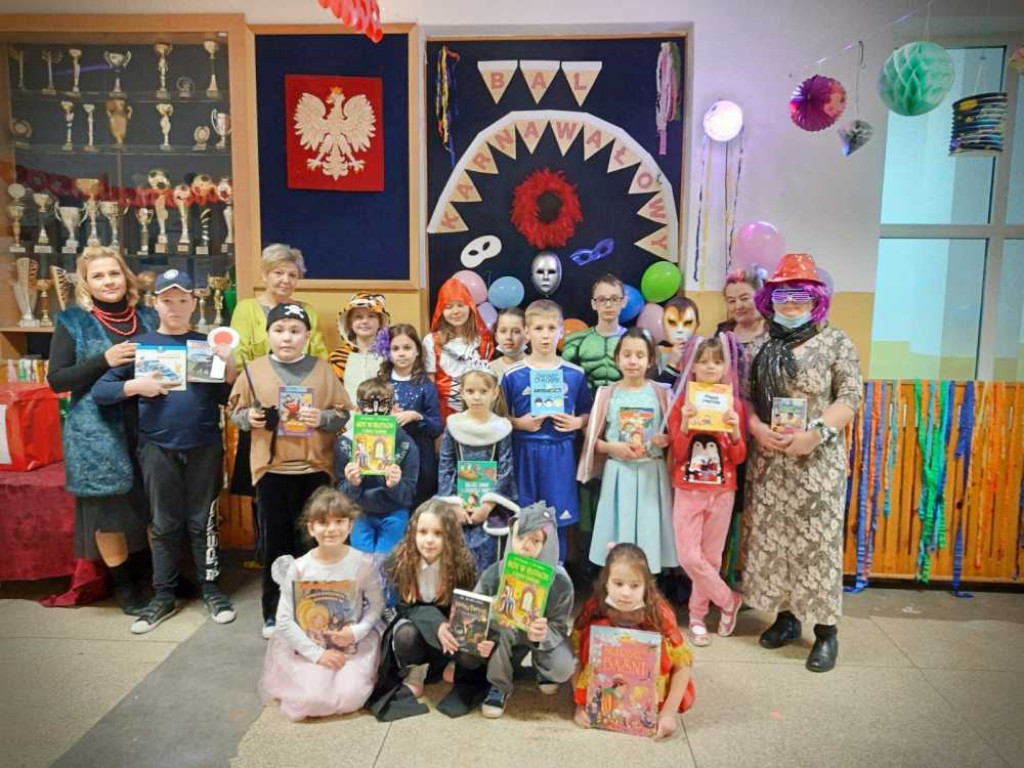 Kozodawy: Bal karnawałowy z książką (ZDJĘCIA)
