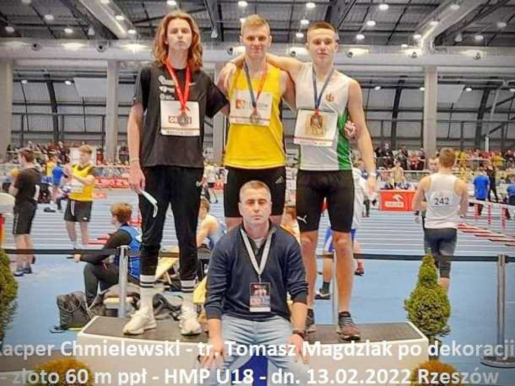 Lekkoatletyczne Mistrzostwa Polski - Złoty Kacper z Unii Hrubieszów (ZDJĘCIA)
