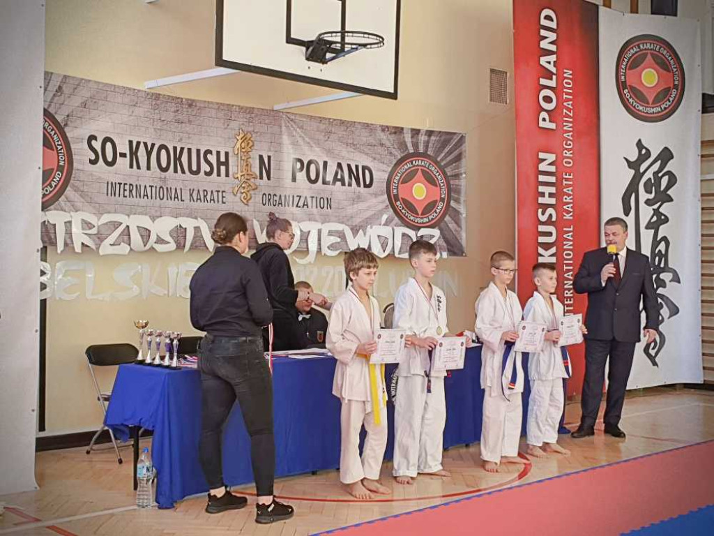 14 medali i 2 miejsce Hrubieszowskiej Sekcji Karate w mistrzostwach województwa (ZDJĘCIA)