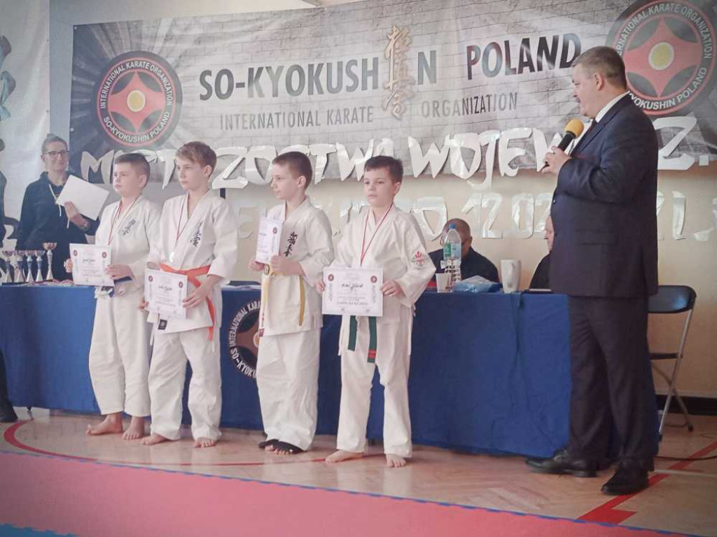 14 medali i 2 miejsce Hrubieszowskiej Sekcji Karate w mistrzostwach województwa (ZDJĘCIA)