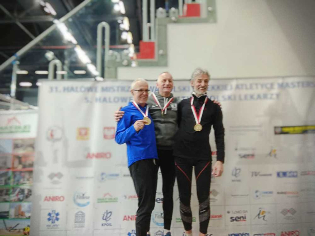 Halowe Mistrzostwa Polski w Lekkiej Atletyce Masters - nasi też tam byli (ZDJĘCIA)