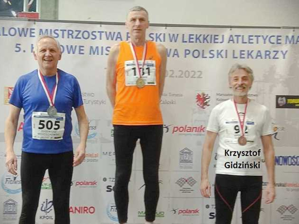 Halowe Mistrzostwa Polski w Lekkiej Atletyce Masters - nasi też tam byli (ZDJĘCIA)