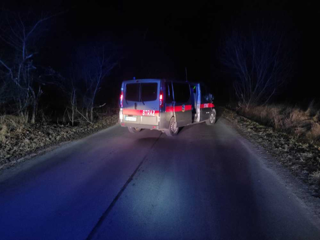 Wypadek w Werbkowicach. Kierowca został zakleszczony w aucie (ZDJĘCIA)