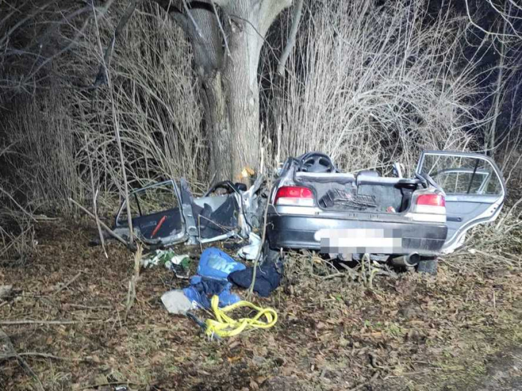 Wypadek w Werbkowicach. Kierowca został zakleszczony w aucie (ZDJĘCIA)