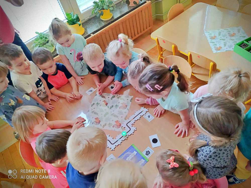 Hrubieszów: Programowanie z Ozobotami w Przedszkolu nr 2 (ZDJĘCIA)