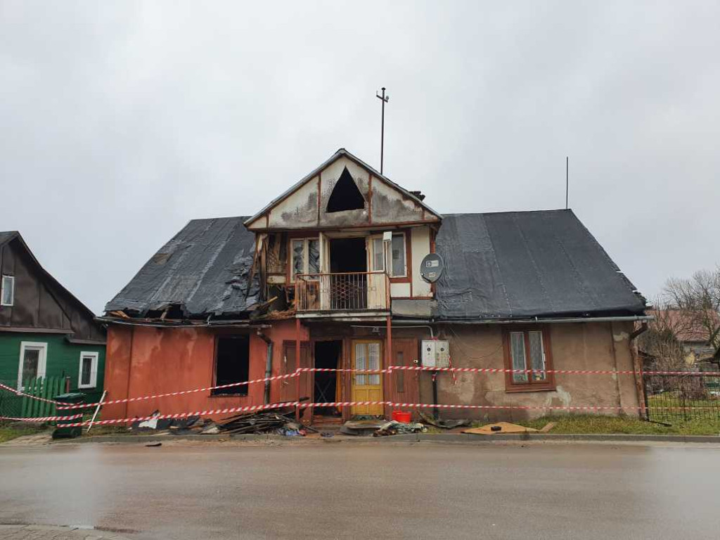 Hrubieszów: Pomoc dla ofiar pożaru na Targowej (ZDJĘCIA)