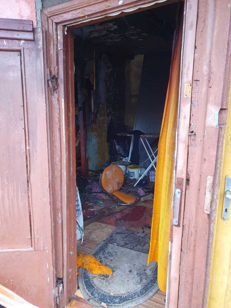 Hrubieszów: Pomoc dla ofiar pożaru na Targowej (ZDJĘCIA)
