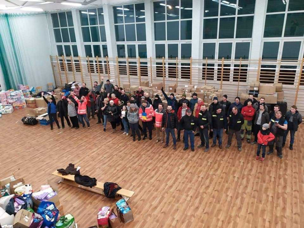 Gmina Hrubieszów pomaga Ukrainie (ZDJĘCIA)