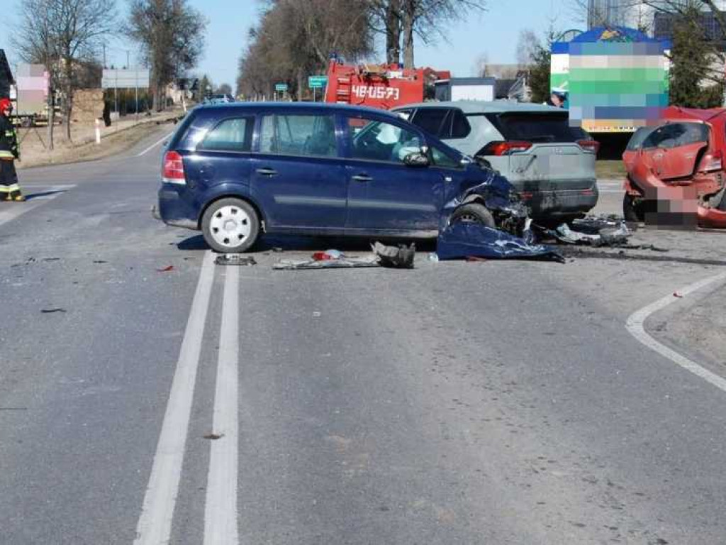 Gmina Uchanie: Tragiczne zderzenie trzech aut w Teratynie (ZDJĘCIA)