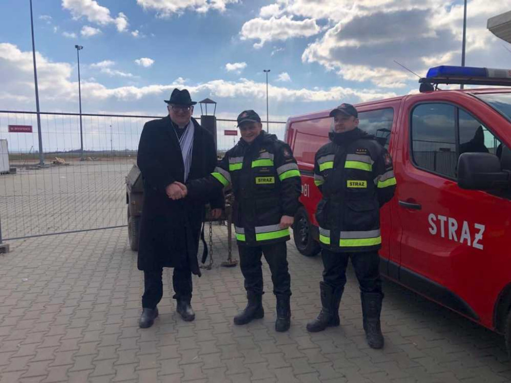 Hrubieszowscy strażacy z pomocą Ukrainie (ZDJĘCIA)