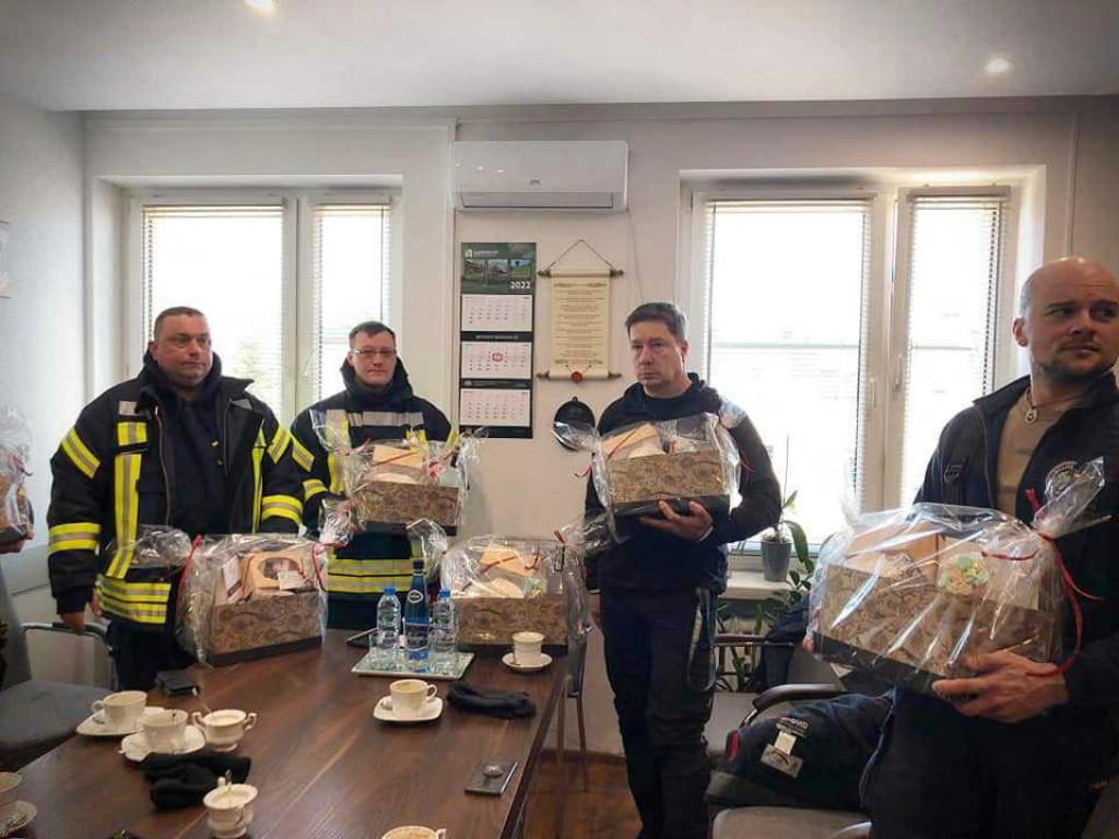 Strażacy z Niemiec w gminie Hrubieszów (ZDJĘCIA)