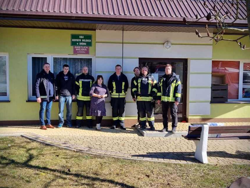 Strażacy z Niemiec w gminie Hrubieszów (ZDJĘCIA)