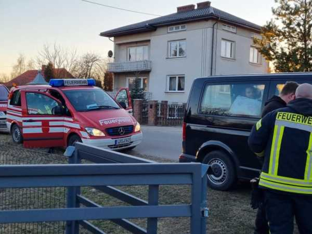 Strażacy z Niemiec w gminie Hrubieszów (ZDJĘCIA)