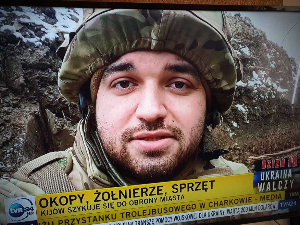 Mateusz Lachowski relacjonuje na żywo z Ukrainy (ZDJĘCIA)