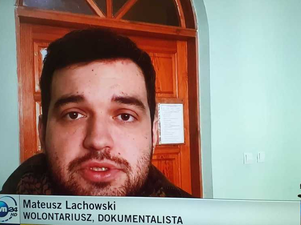 Mateusz Lachowski relacjonuje na żywo z Ukrainy (ZDJĘCIA)