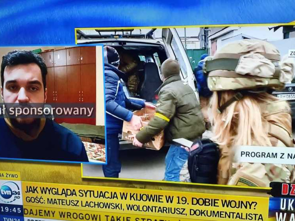 Mateusz Lachowski relacjonuje na żywo z Ukrainy (ZDJĘCIA)