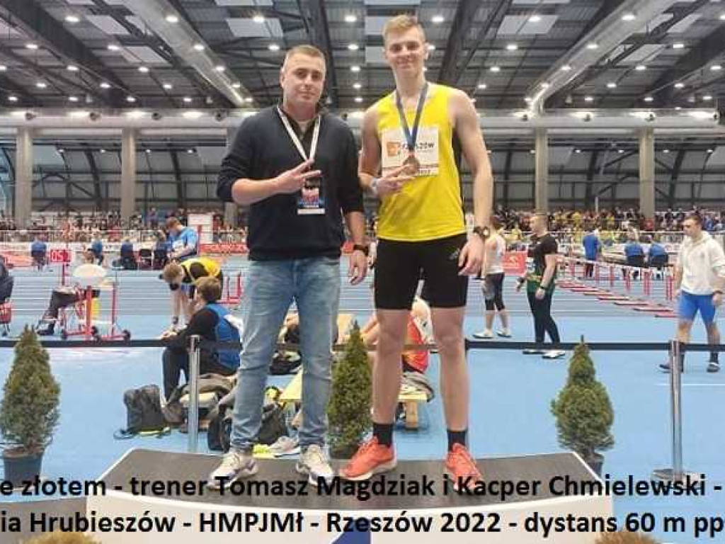 Hrubieszowskie tabele lekkoatletyczne sezonu halowego 2022 (ZDJĘCIA)