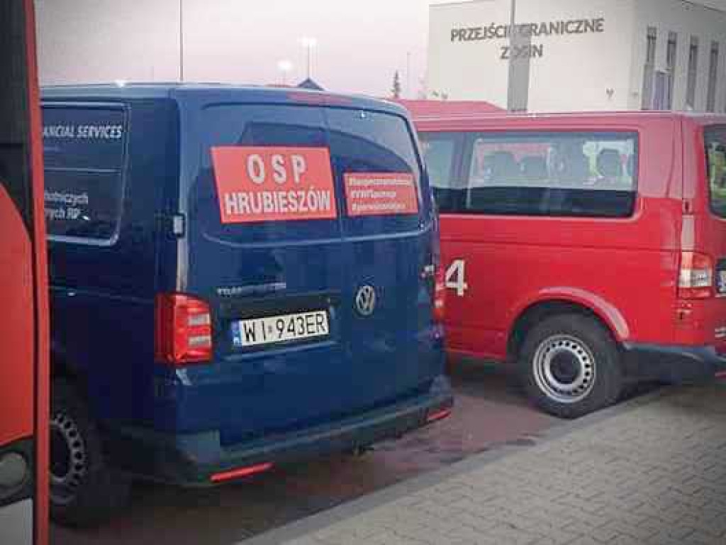 Volkswageny dla OSP Hrubieszów i OSP Dołhobyczów (ZDJĘCIA)