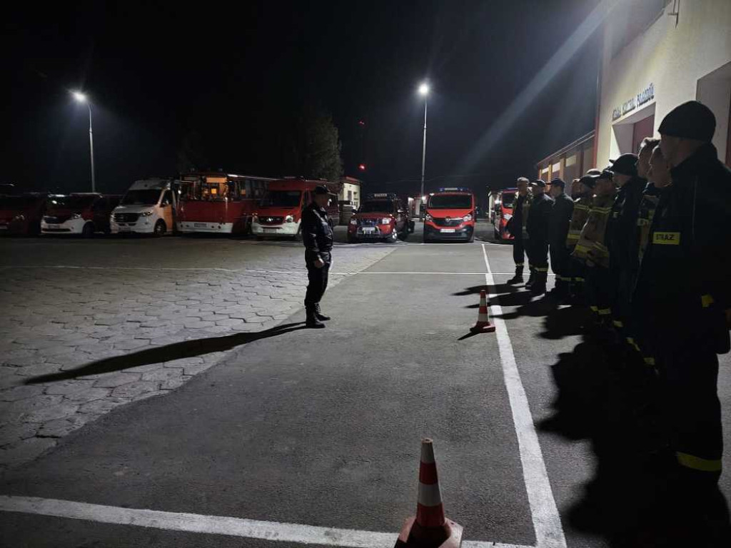 Hrubieszów: Strażackie busy spoza Lubelszczyzny zakończyły misję (ZDJĘCIA)
