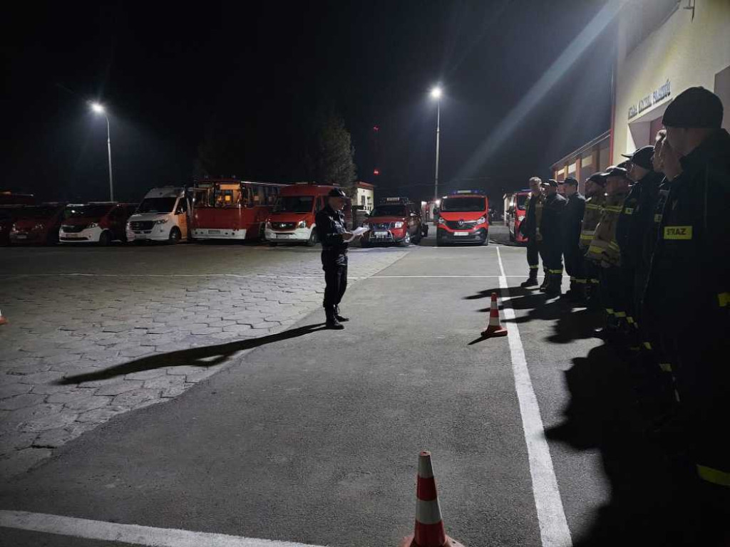 Hrubieszów: Strażackie busy spoza Lubelszczyzny zakończyły misję (ZDJĘCIA)