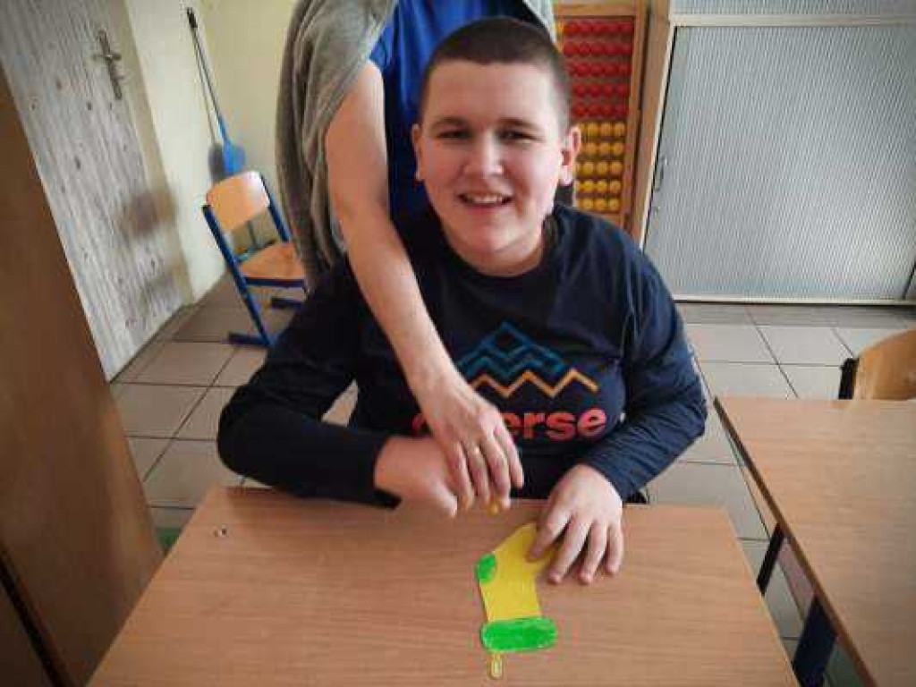 Hrubieszów: Dzień Kolorowej Skarpetki w SOSW (ZDJĘCIA)