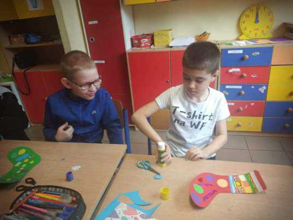 Hrubieszów: Dzień Kolorowej Skarpetki w SOSW (ZDJĘCIA)