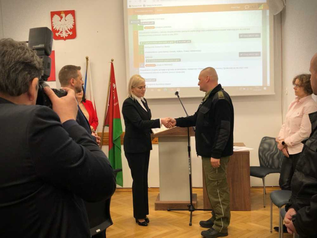 Hrubieszów: Podziękowania za pomoc dla służb mundurowych (ZDJĘCIA)