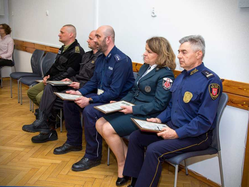 Hrubieszów: Podziękowania za pomoc dla służb mundurowych (ZDJĘCIA)