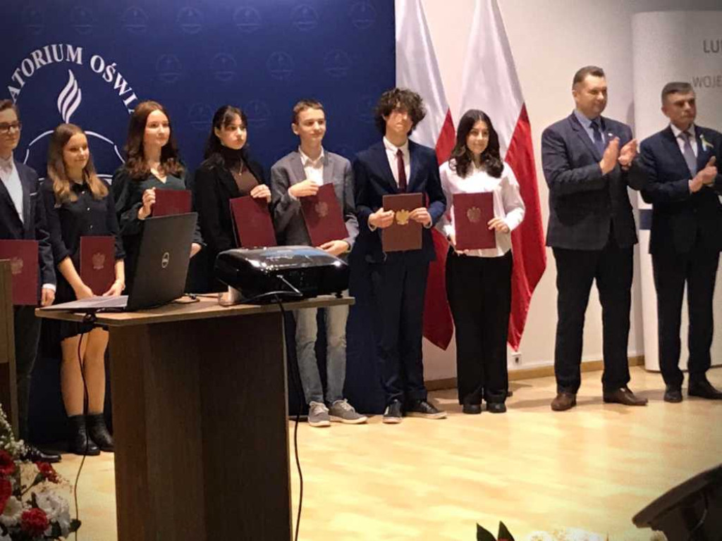 Hrubieszów: Stypendyści ze Staszica (ZDJĘCIA)